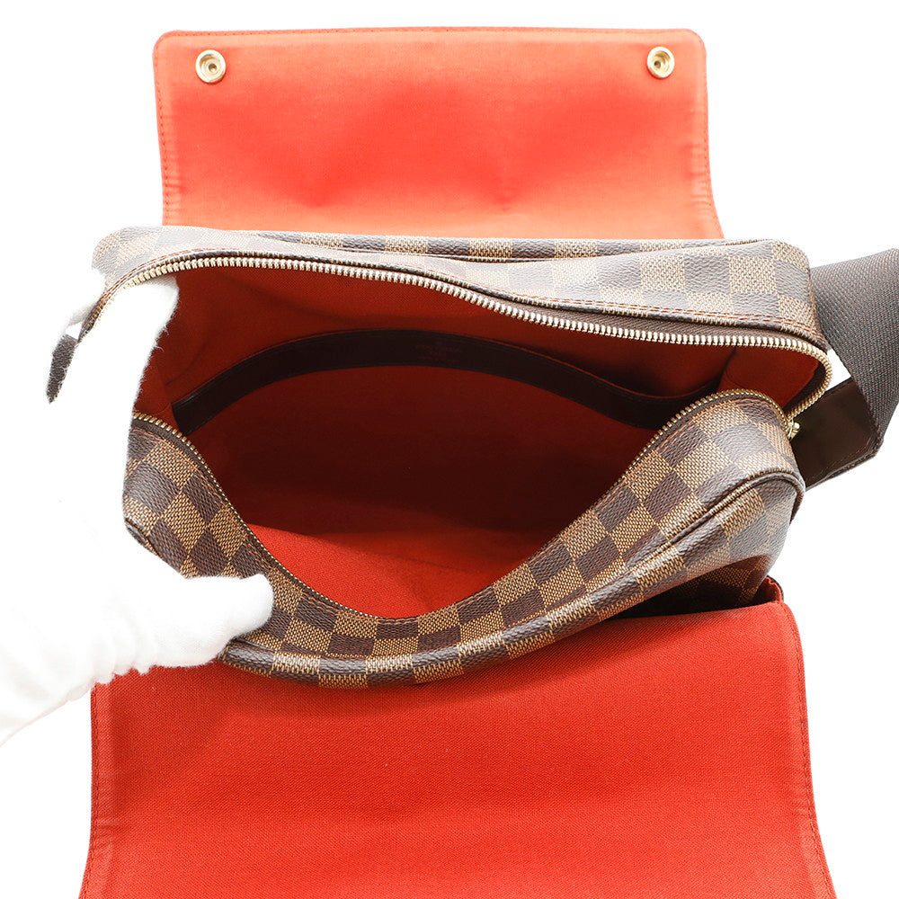 LOUIS VUITTON Naviglio RedN45255 Damier Ebene Canvas