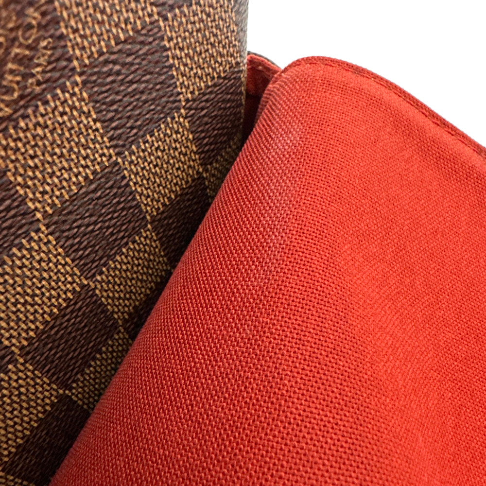 LOUIS VUITTON Naviglio RedN45255 Damier Ebene Canvas