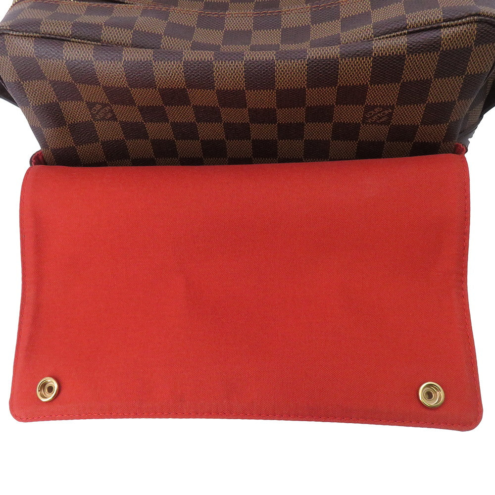 LOUIS VUITTON Naviglio RedN45255 Damier Ebene Canvas