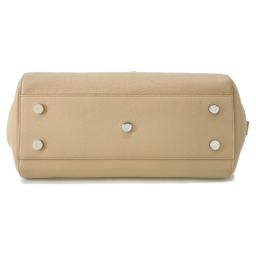 SAINT LAURENT PARIS Gaba Rive Gorge Beige400413 Leather