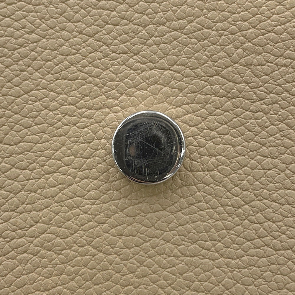SAINT LAURENT PARIS Gaba Rive Gorge Beige400413 Leather