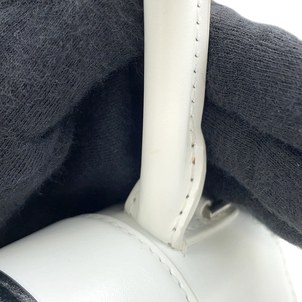BALENCIAGA Adidas collaboration Hourglass White593546 Leather Size S