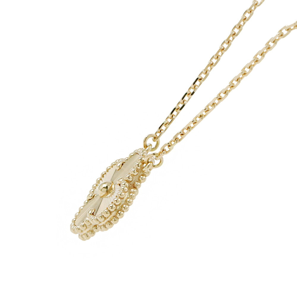 Van Cleef & Arpels Vintage Alhambra Pendant GuillochéVCARP4KL00 18K Yellow Gold