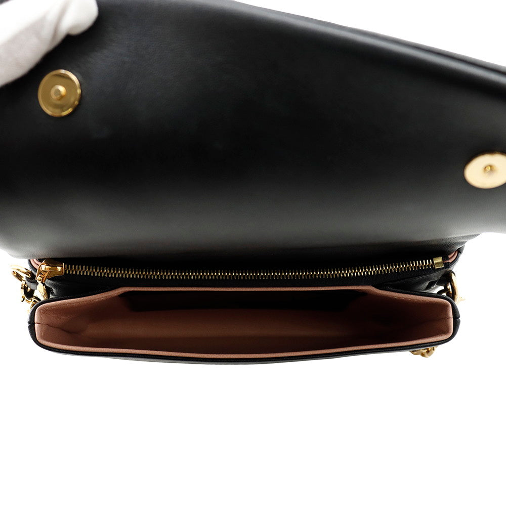 LOUIS VUITTON PochetteCoussin NoirM80742 Lamb Leather Monogram・Pattern