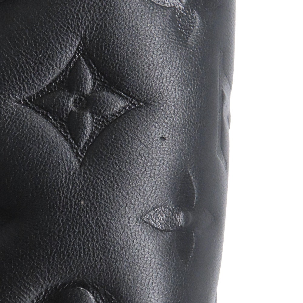 LOUIS VUITTON PochetteCoussin NoirM80742 Lamb Leather Monogram・Pattern