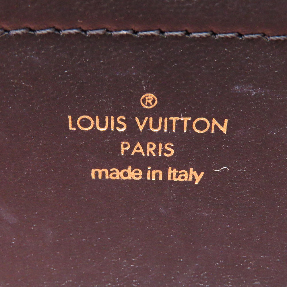 LOUIS VUITTON PochetteCoussin NoirM80742 Lamb Leather Monogram・Pattern