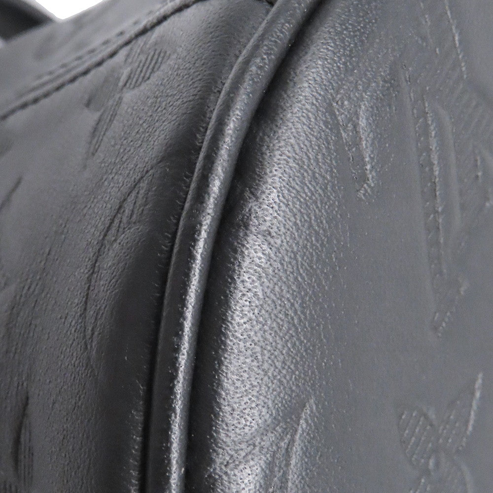 LOUIS VUITTON Chalk Nano Bag NoirM44628 Monogram Shadow