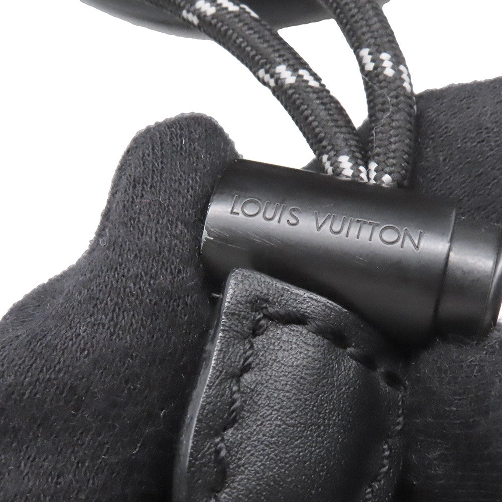 LOUIS VUITTON Chalk Nano Bag NoirM44628 Monogram Shadow