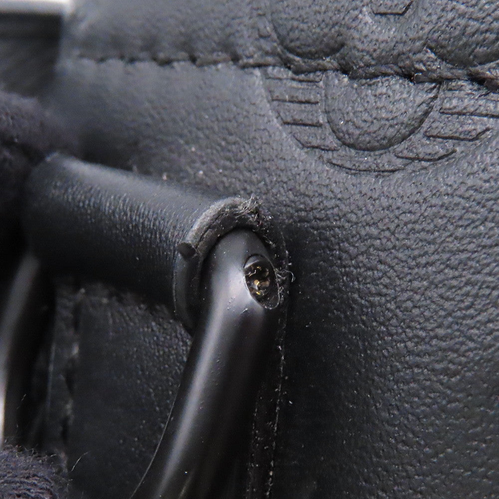 LOUIS VUITTON Chalk Nano Bag NoirM44628 Monogram Shadow