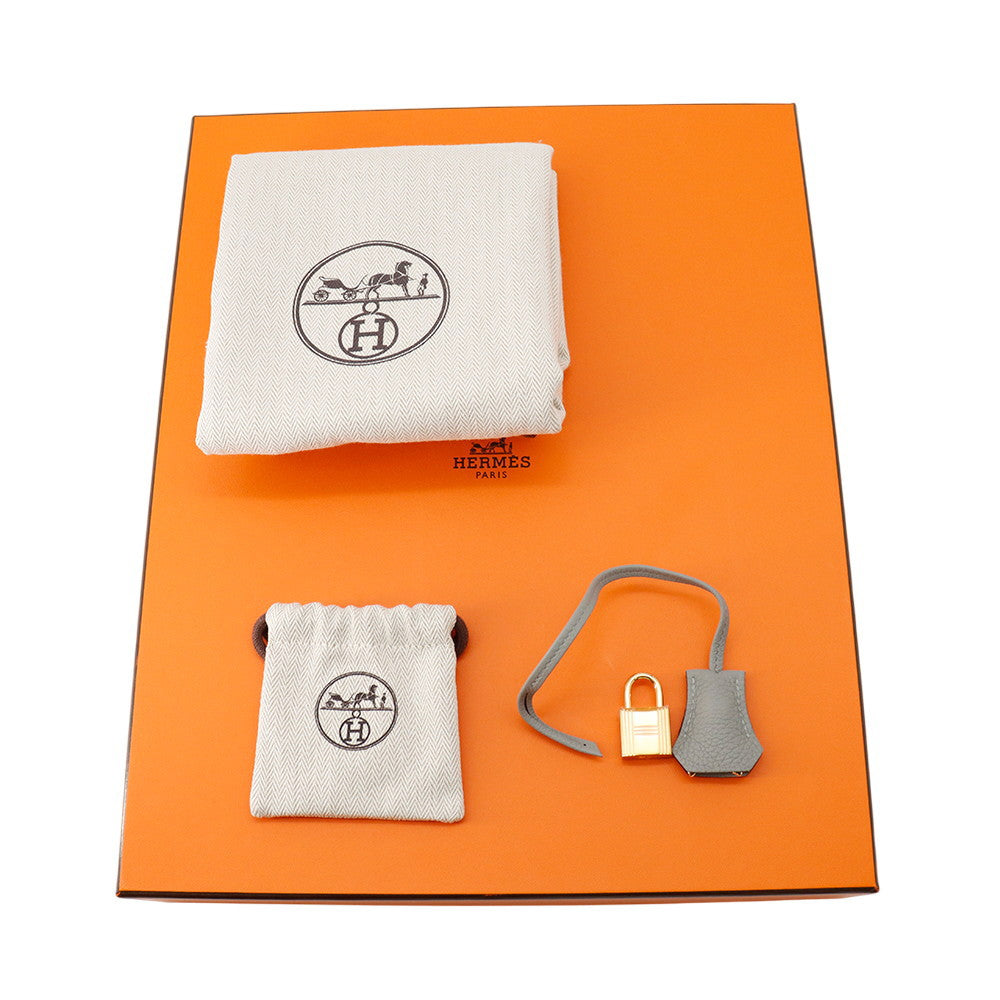 HERMES Birkin Gris Mouette Togo Leather Size 30