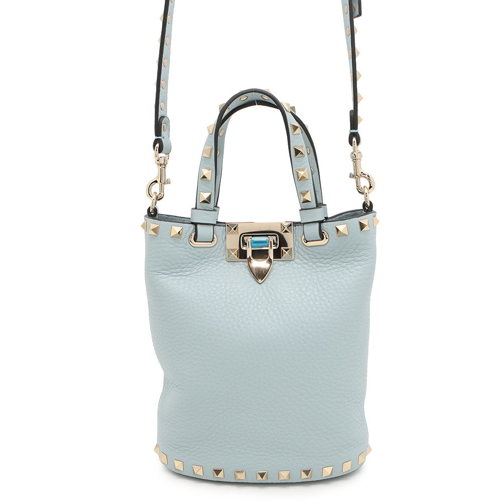 Valentino Garavani RockStudded Light Blue5W2P0W31VSH Leather