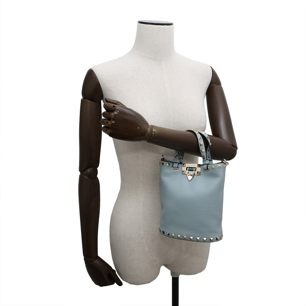 Valentino Garavani RockStudded Light Blue5W2P0W31VSH Leather