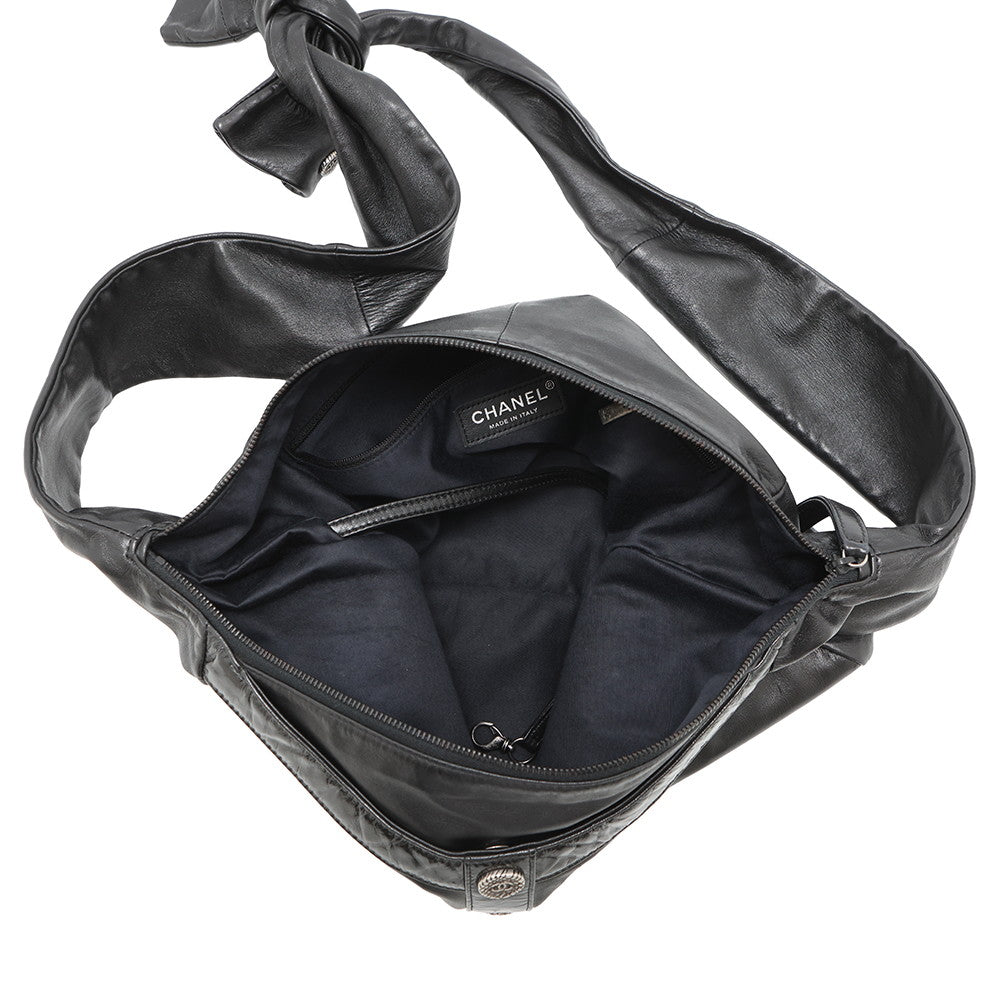 CHANEL Girl Chanel Shoulder Bag BlackA90766 Lambskin