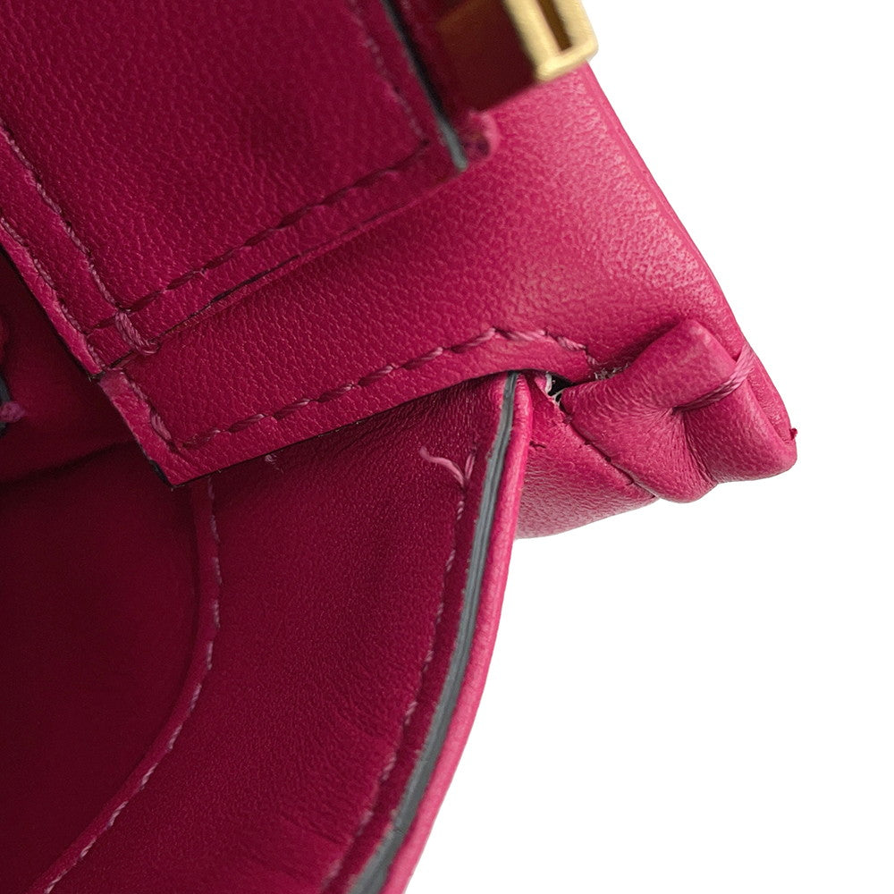 Valentino Garavani Rock Studded 2WAY Shoulder Bag PinkXW0B0K59HHX Leather