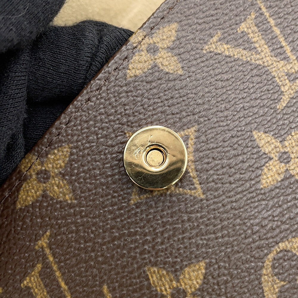 LOUIS VUITTON Pochette Florentine BrownM51855 Monogram Size XS