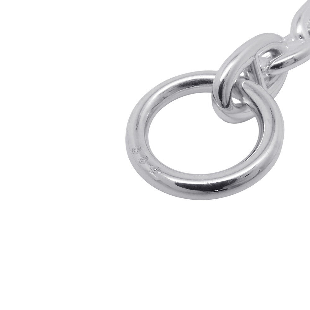 HERMES Chaine d'Ancre Necklace 36 pieces Size MM SV925
