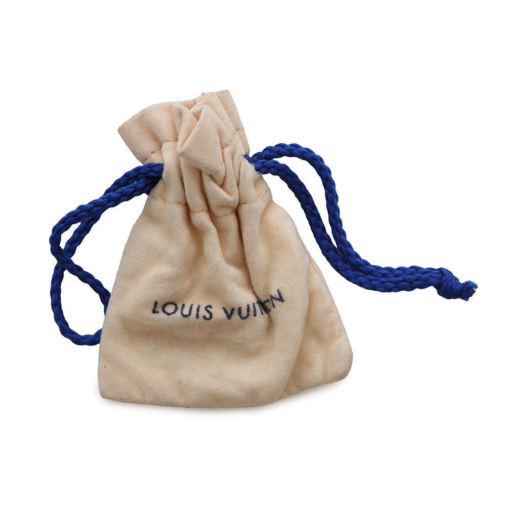 LOUIS VUITTON Bracelet Lady LV DoreM1683A Metal strass