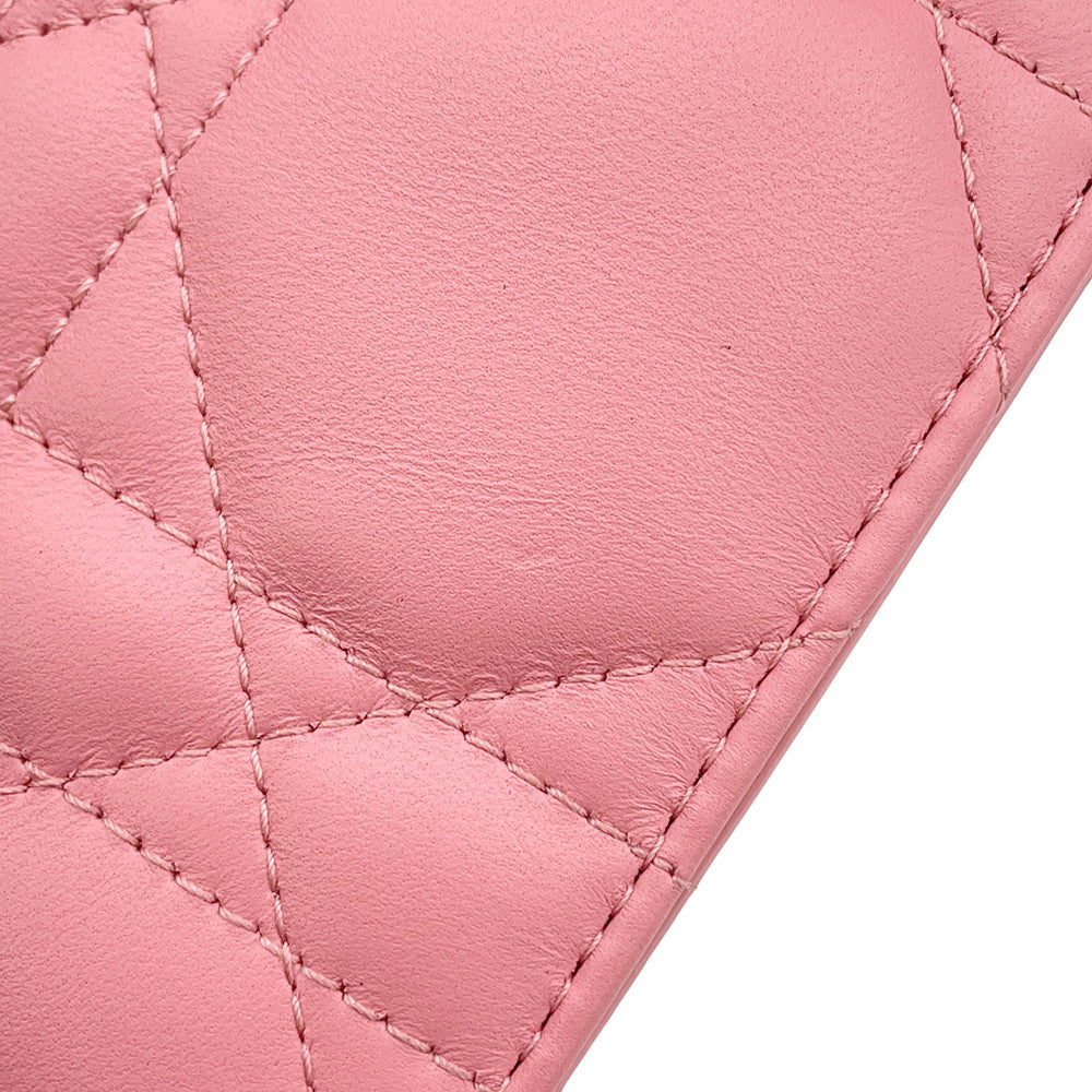 Dior Miss Caro ChainShoulder Bag PinkS5169UDAX Leather