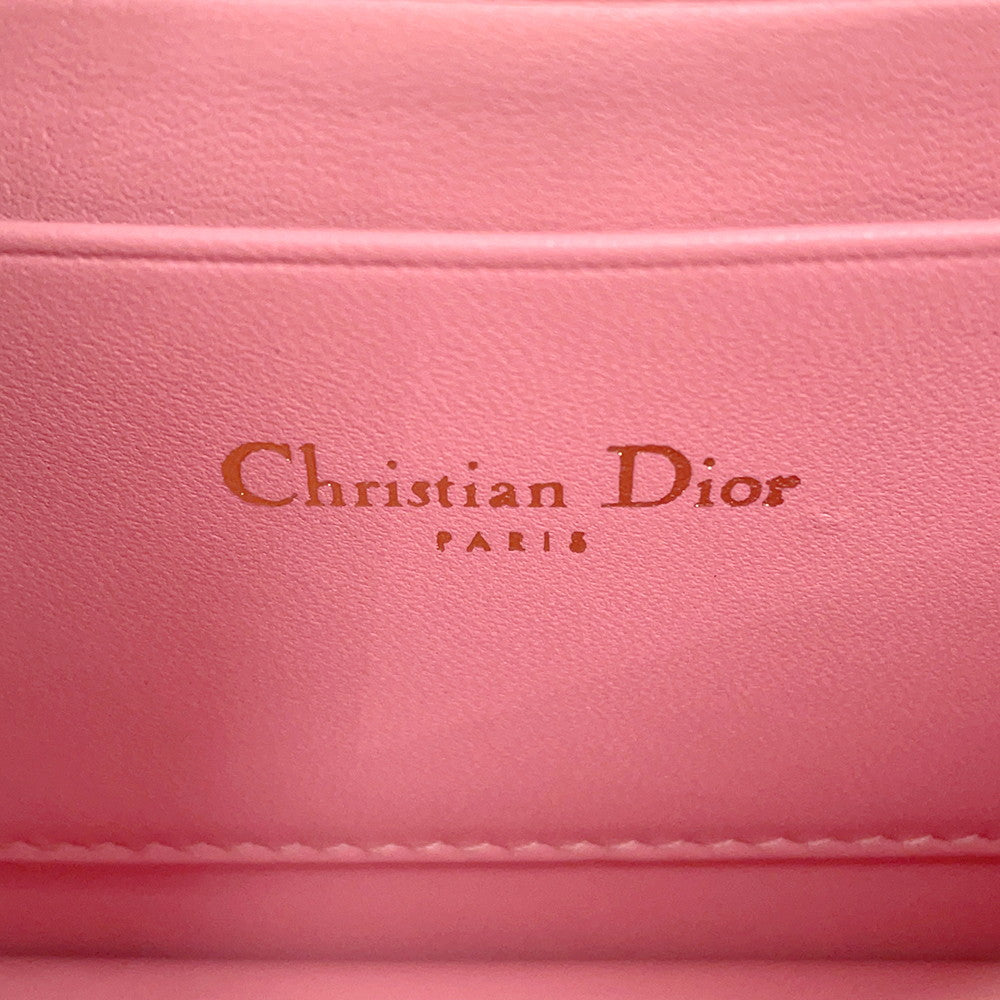 Dior Miss Caro ChainShoulder Bag PinkS5169UDAX Leather