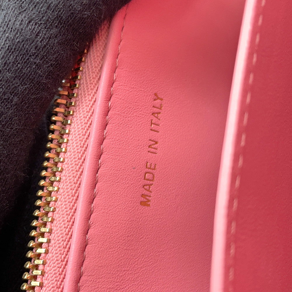 Dior Miss Caro ChainShoulder Bag PinkS5169UDAX Leather
