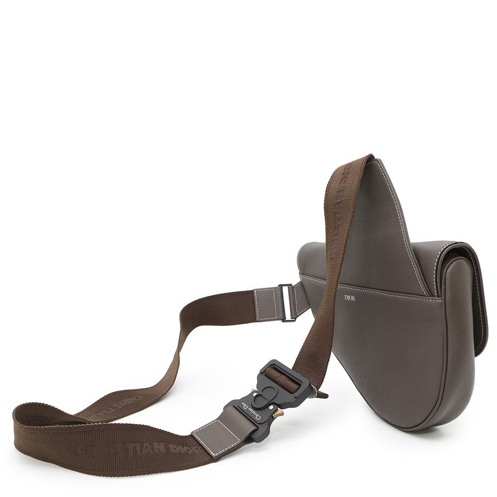 Dior Saddle bag Dark Brown1ADPO093YKK Leather