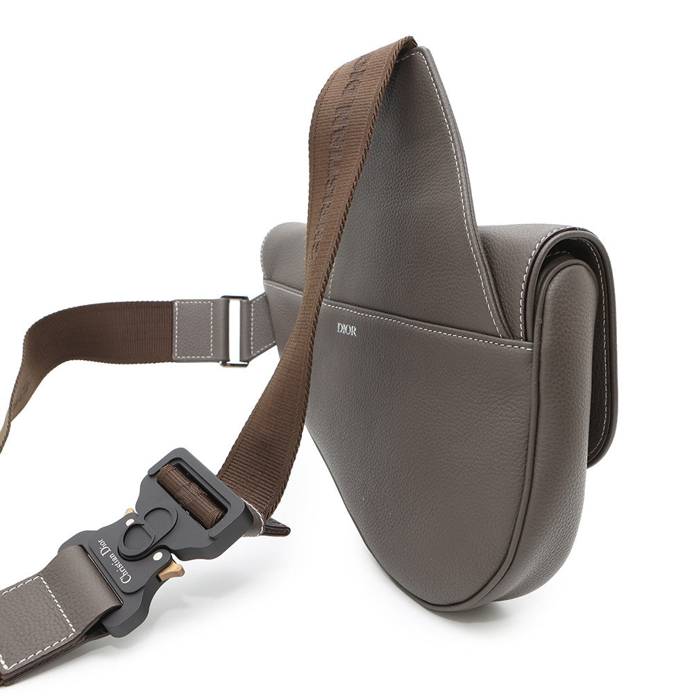 Dior Saddle bag Dark Brown1ADPO093YKK Leather