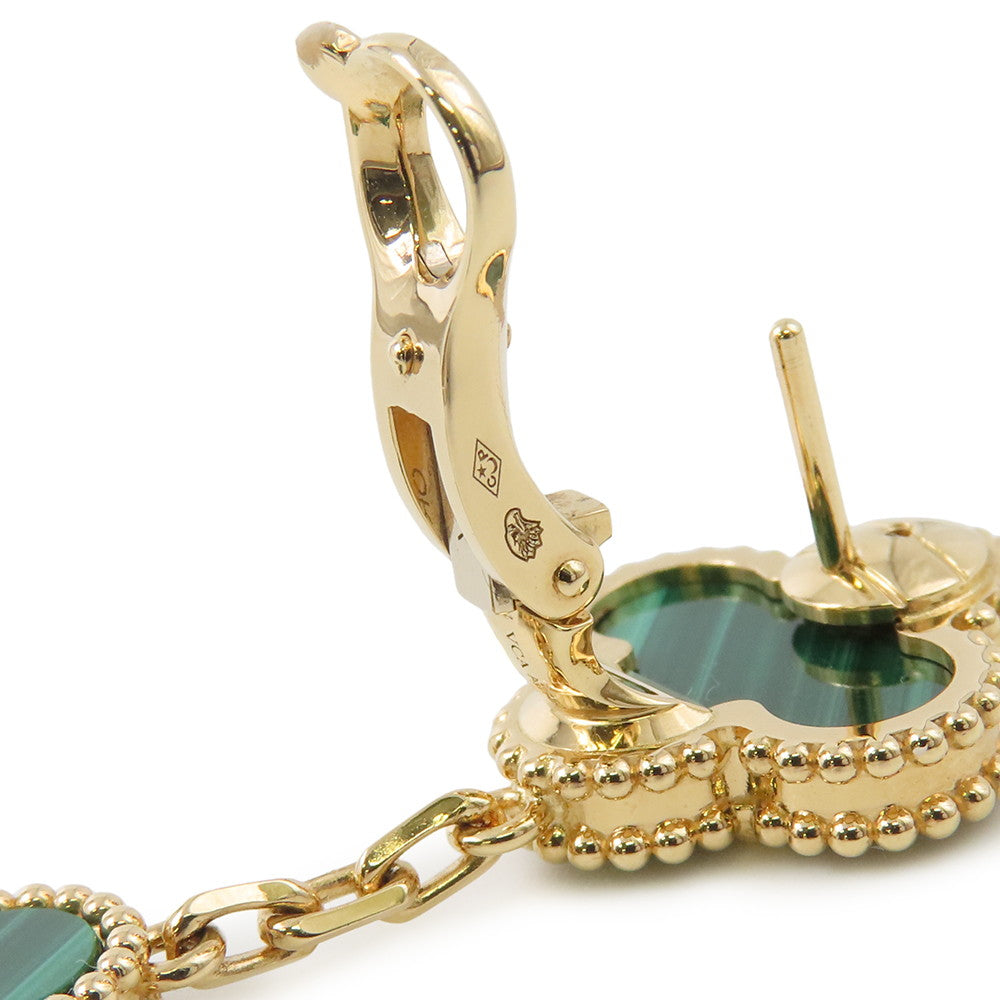 Van Cleef & Arpels Magic Alhambra Earring 3 MotifVCARO2AG00 18K Yellow Gold