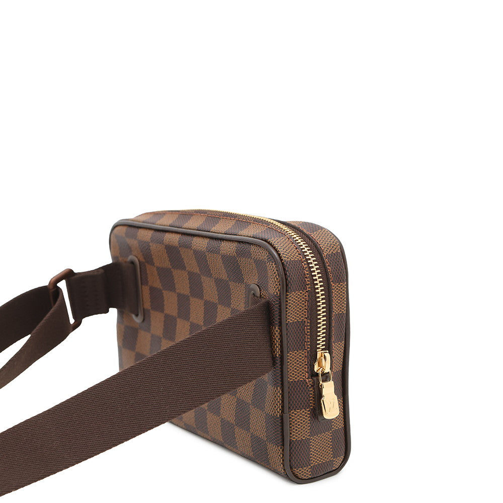 LOUIS VUITTON Bum Bag Brooklyn BrownN41101 Damier Ebene Canvas