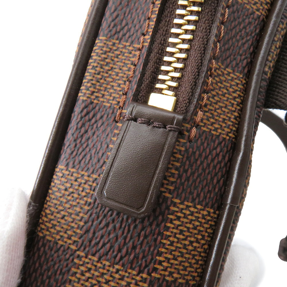 LOUIS VUITTON Bum Bag Brooklyn BrownN41101 Damier Ebene Canvas