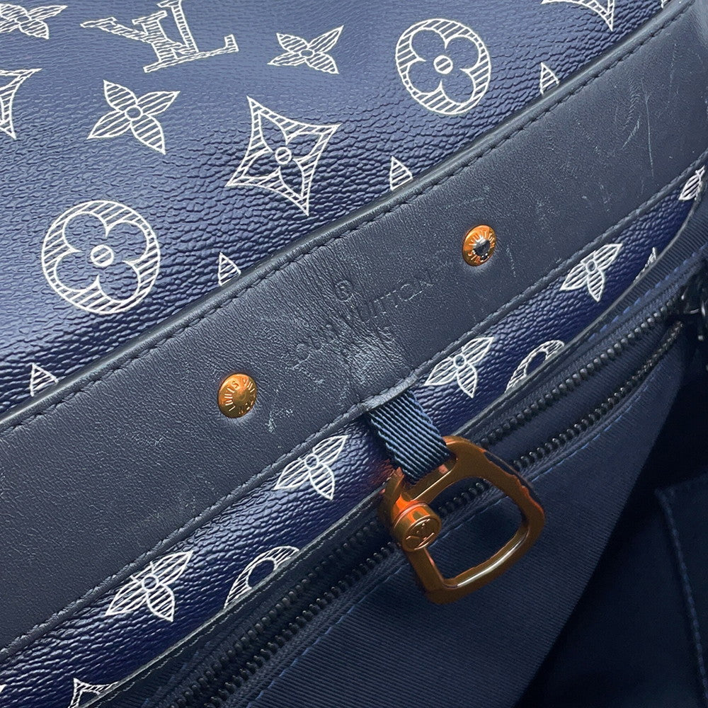 LOUIS VUITTON Discovery・Backpack NavyM43693 Monogram Ink