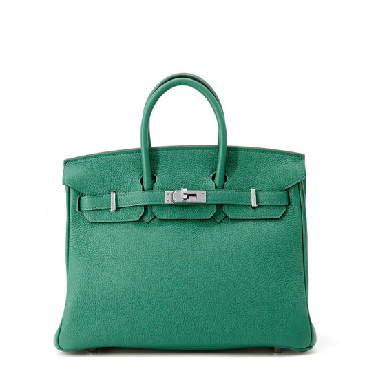 HERMES Birkin Vert Vertigo Togo Leather Size 25