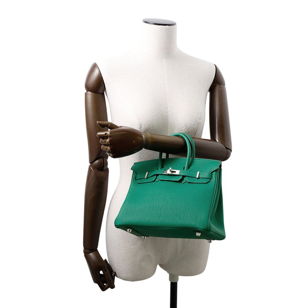 HERMES Birkin Vert Vertigo Togo Leather Size 25