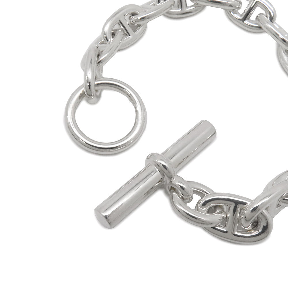 HERMES Chaine d'Ancre Bracelet 15 frames Size MM SV925