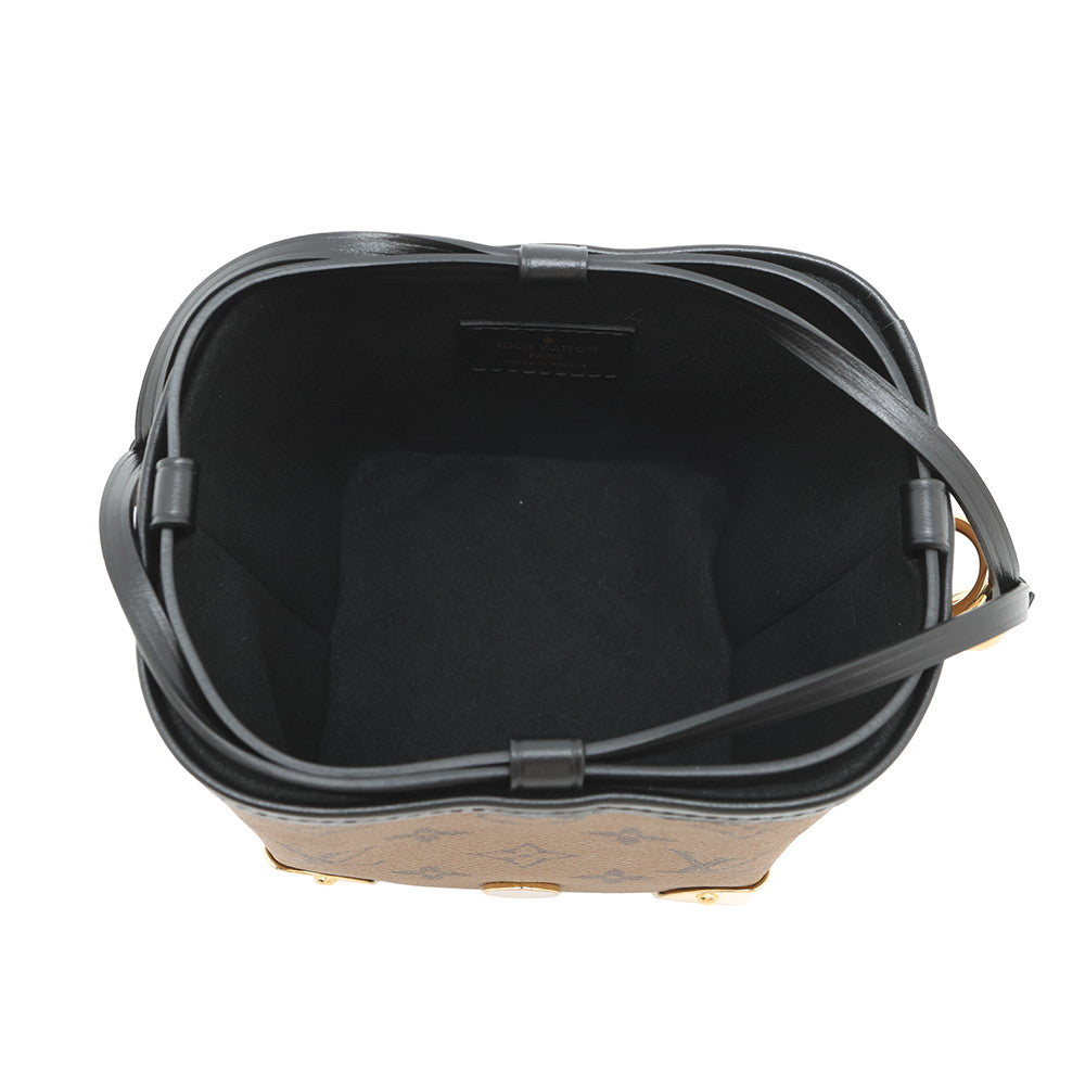 LOUIS VUITTON Noe Purse ・LV Bag Charm NoirM82885 Monogram Reverse Canvas