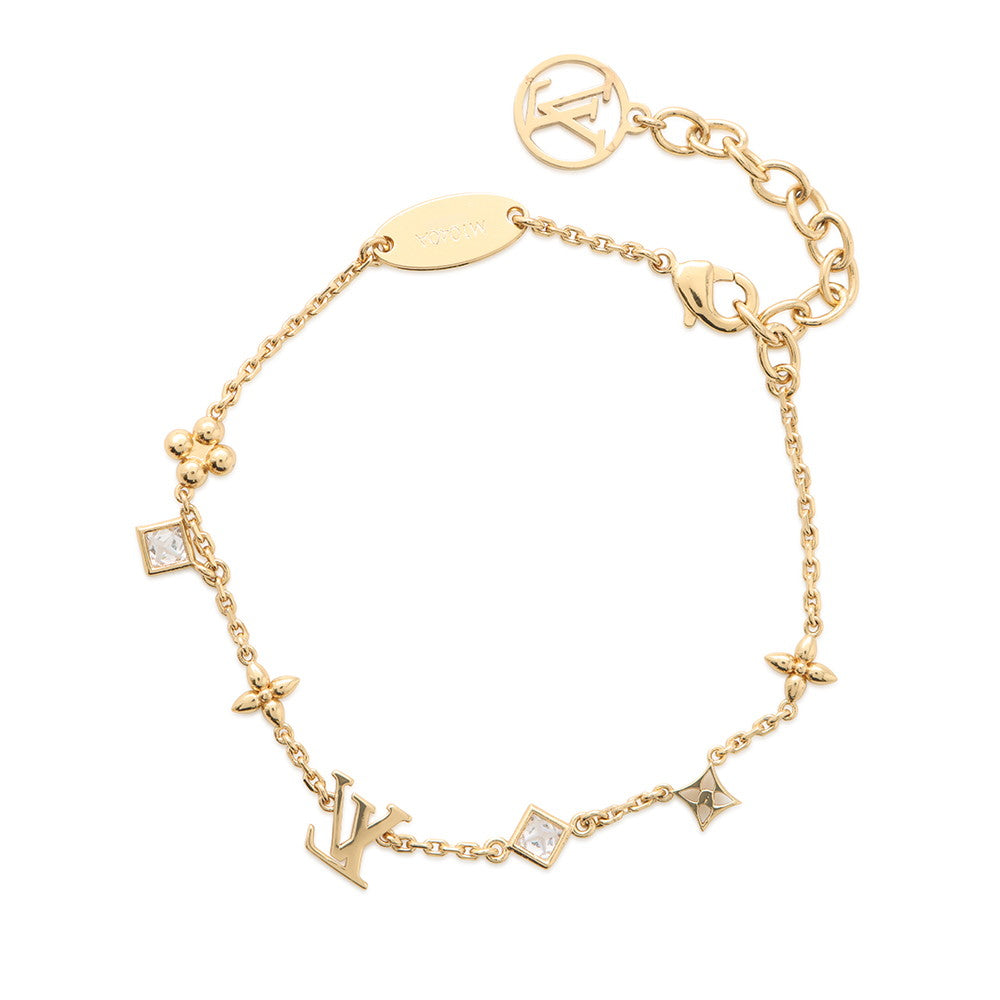LOUIS VUITTON LV In the Sky BraceletM1040A Metal Rhinestone