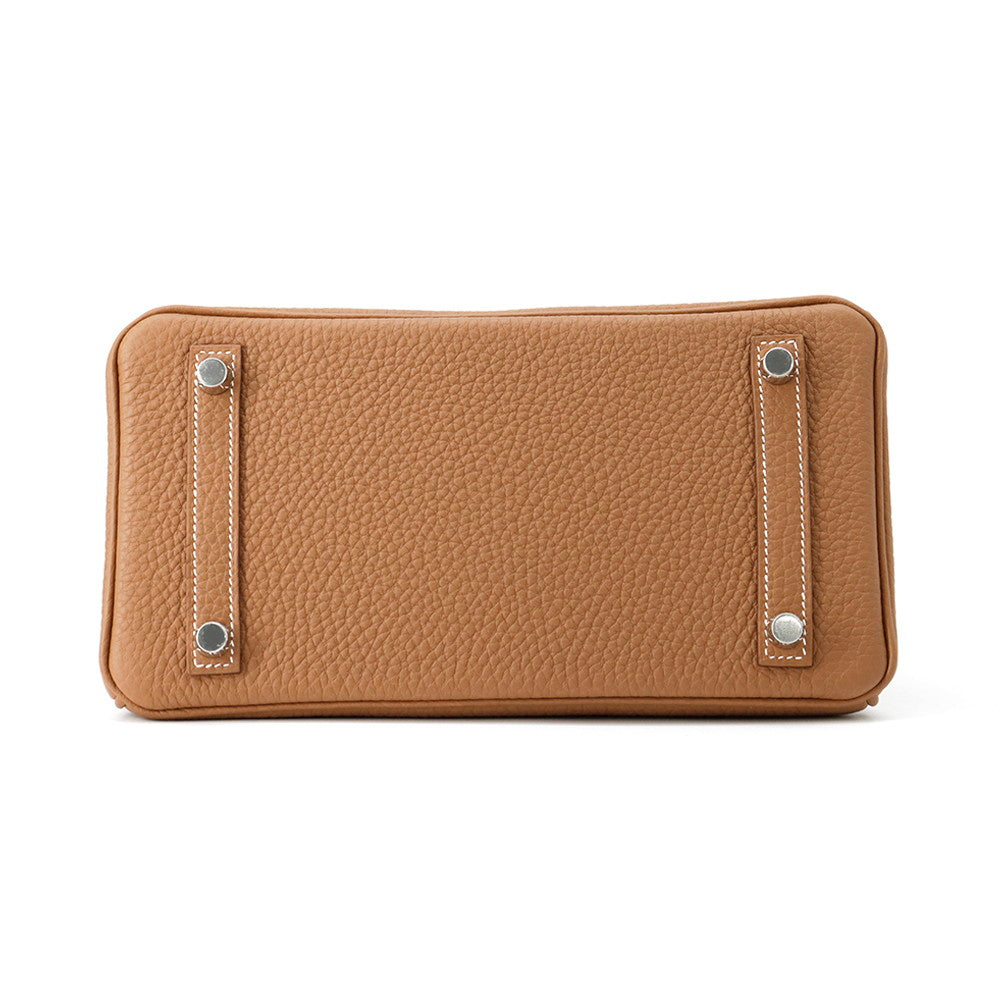 HERMES Birkin Gold Togo Leather Size 25