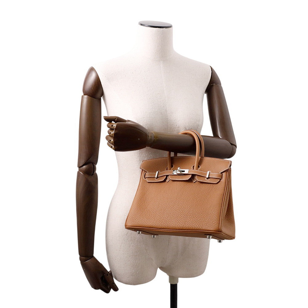 HERMES Birkin Gold Togo Leather Size 25