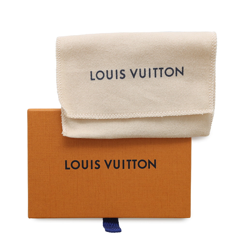 LOUIS VUITTON Bracelet Vivienne Size 19 BrownM6773 Monogram・Canvas Calf Leather