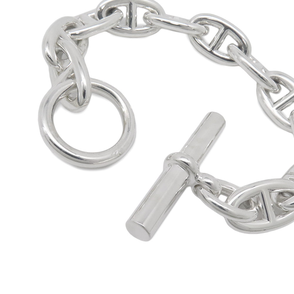 HERMES Chaine d'Ancre Bracelet 11 frames Size GM SV925