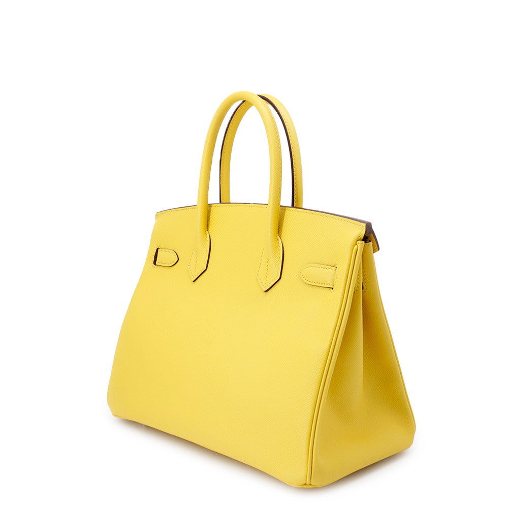 HERMES Birkin Jaune de Naples Epsom Size 30