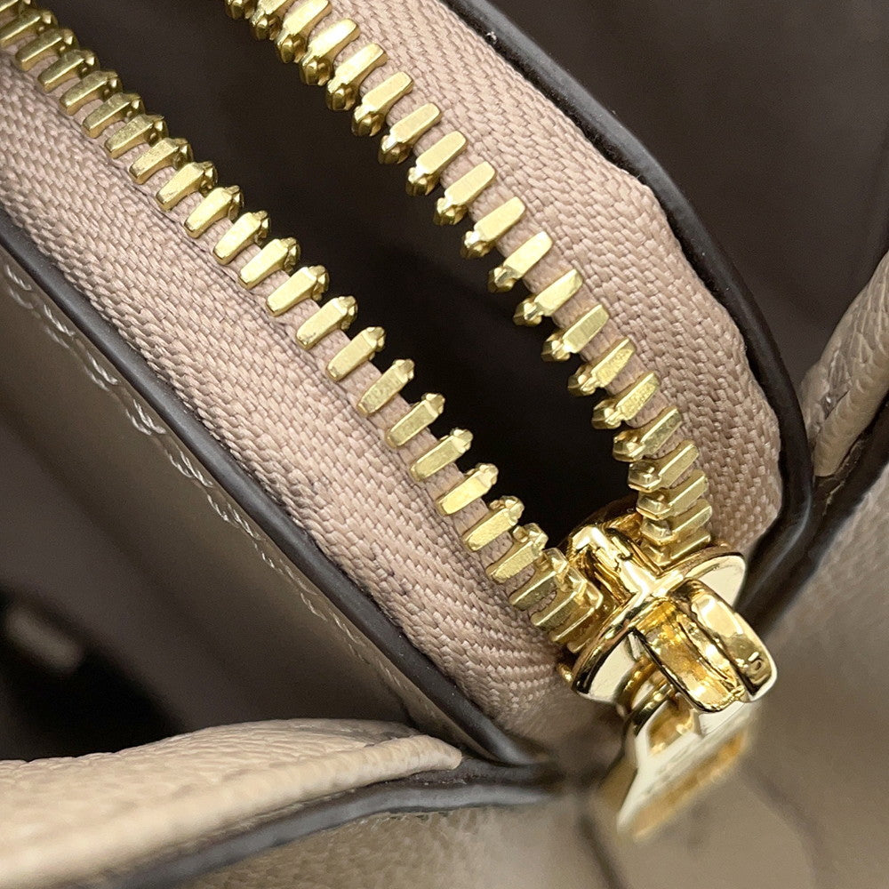 LOUIS VUITTON Montaigne Tourterelle claimM45489 Monogram Empreinte Leather Size BB