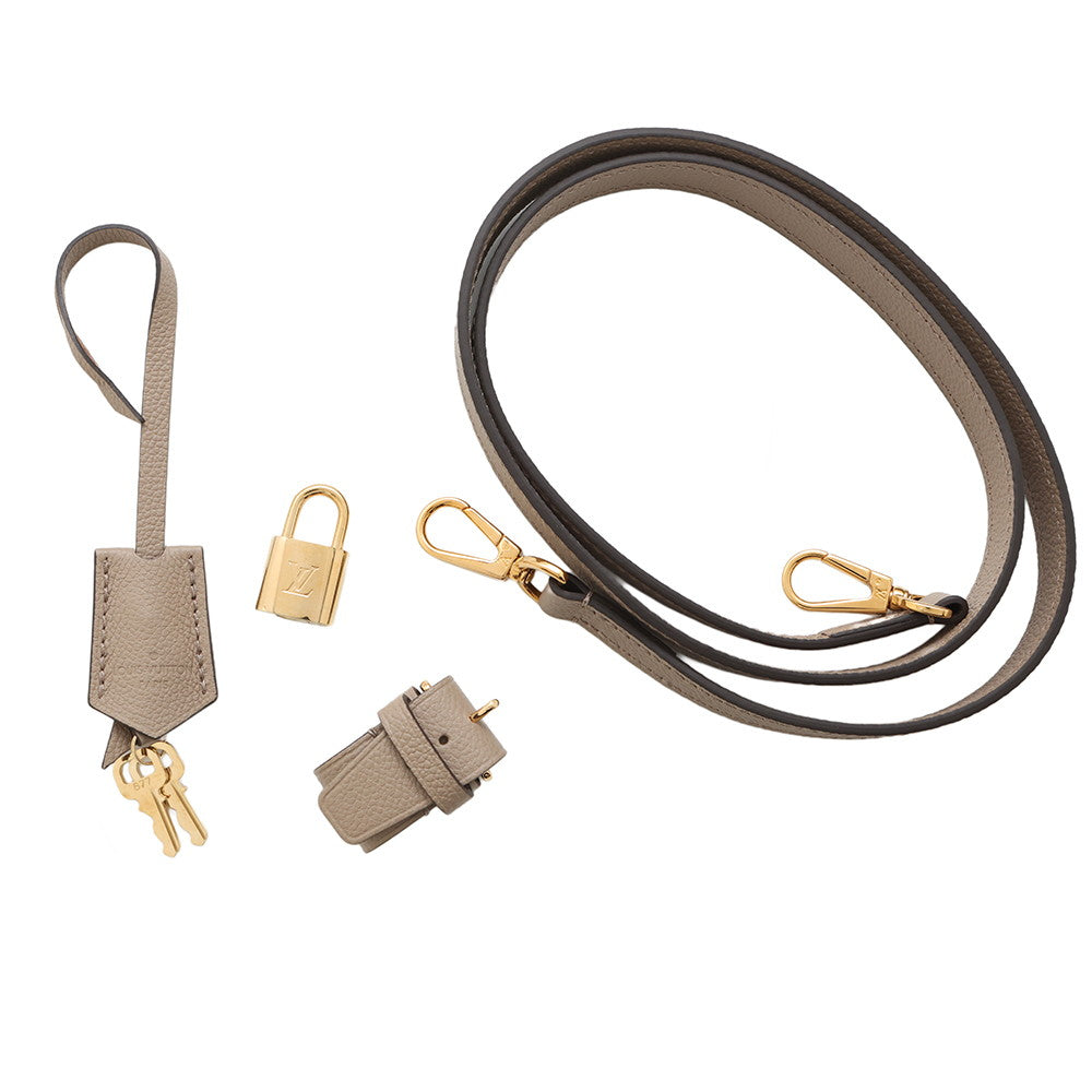 LOUIS VUITTON Montaigne Tourterelle claimM45489 Monogram Empreinte Leather Size BB