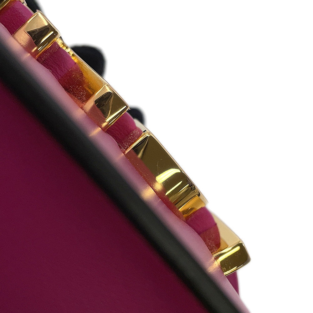 FENDI phone pouch PurplePink7AS192 Leather