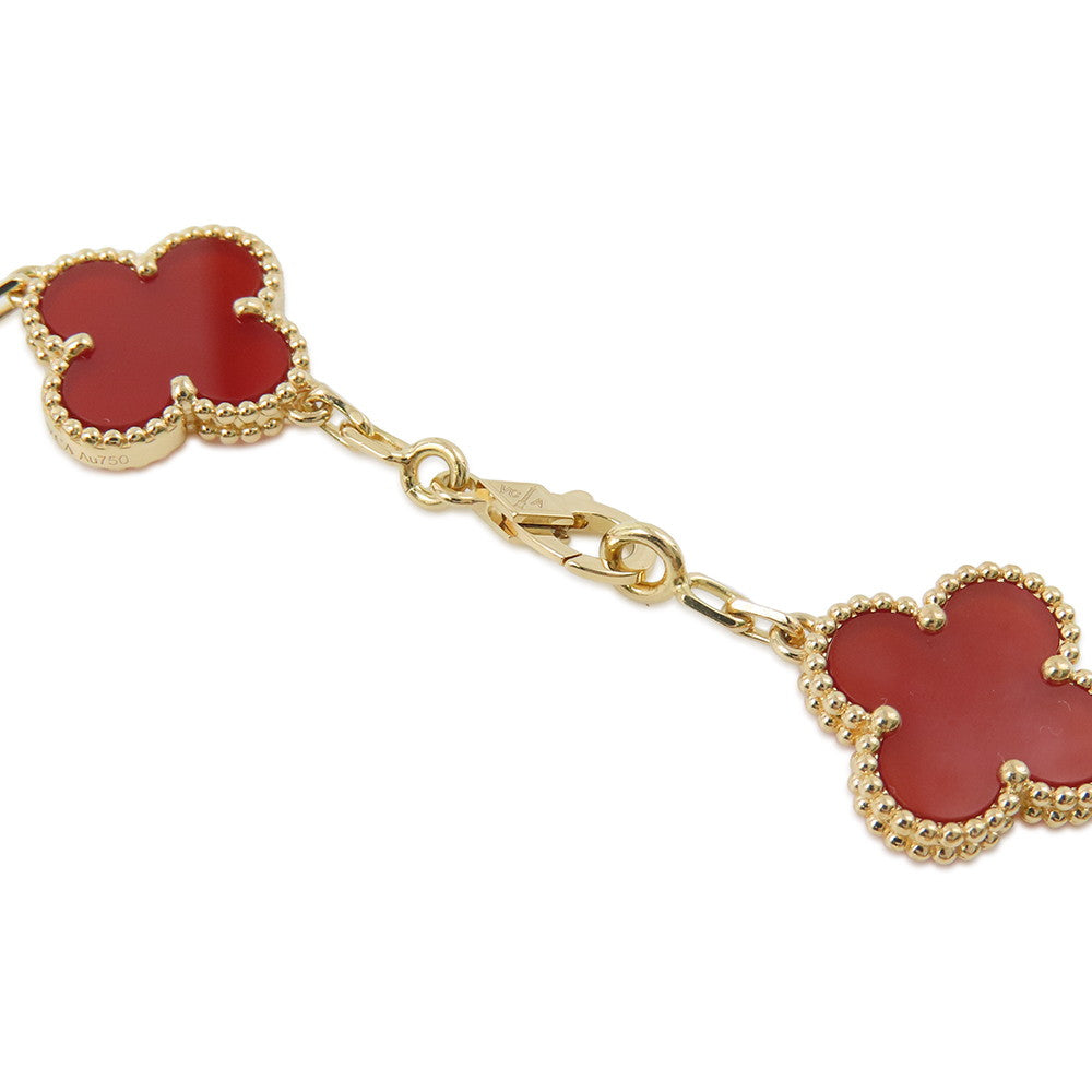 Van Cleef & Arpels Vintage Alhambra Bracelet 5 motifsVCARD35500 18K Yellow Gold