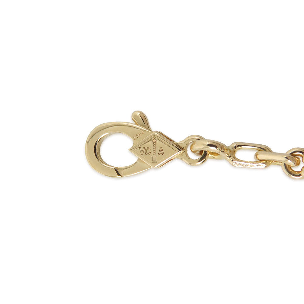 Van Cleef & Arpels Vintage Alhambra Bracelet 5 motifsVCARD35500 18K Yellow Gold