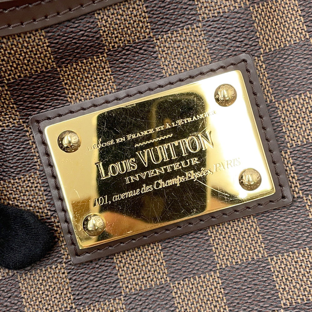 LOUIS VUITTON Thames RedN48181 Damier Ebene Canvas Size GM