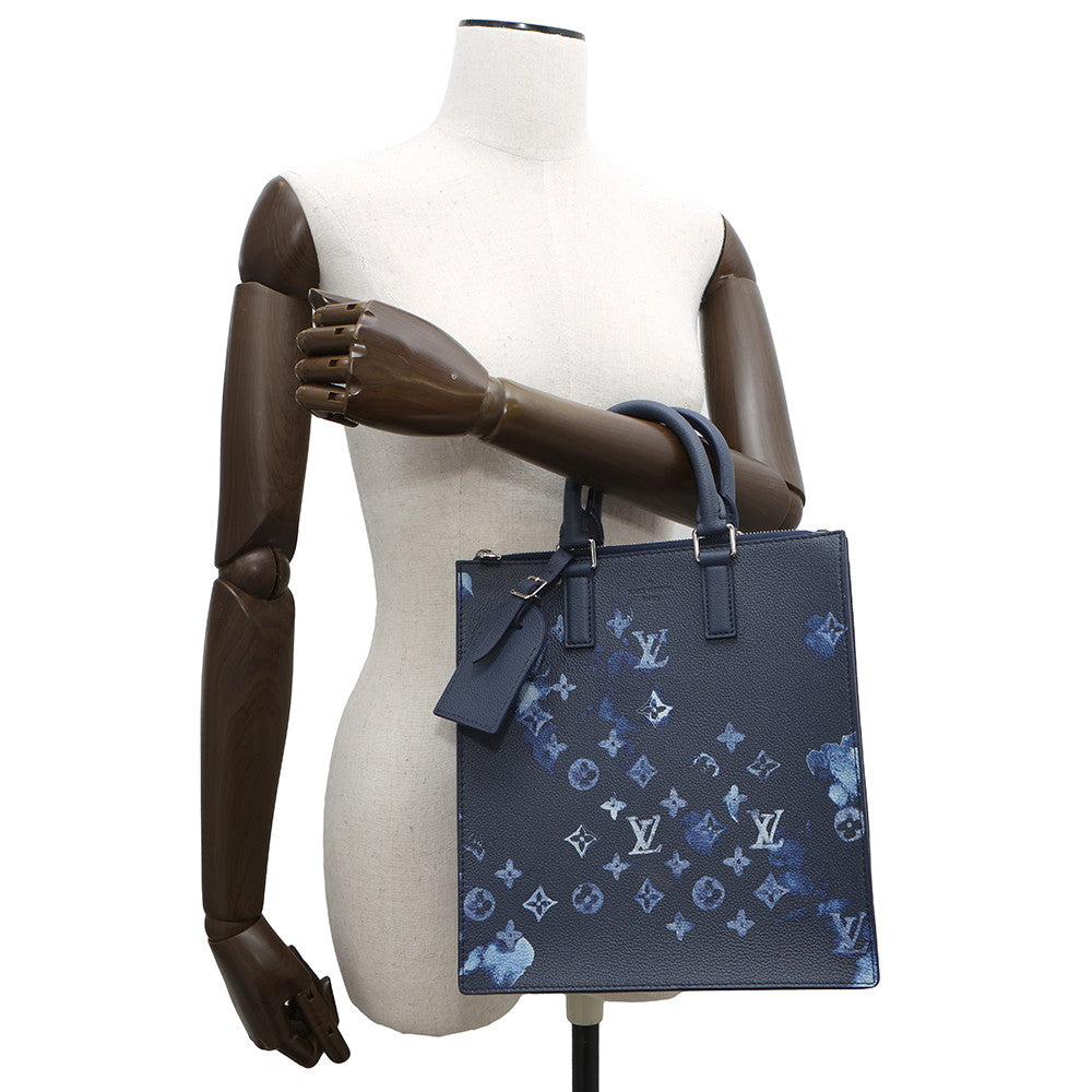 LOUIS VUITTON Sac Plat Messenger NavyM57843 Monogram Watercolor