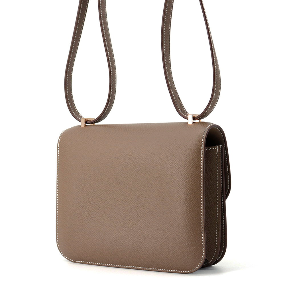 HERMES Constance3 Miroir Etoupe Epsom Size Mini