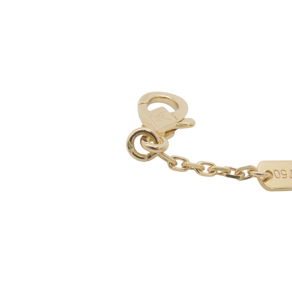 Van Cleef & Arpels Vintage Alhambra Necklace GuillocheVCARP4KL00 18K Yellow Gold