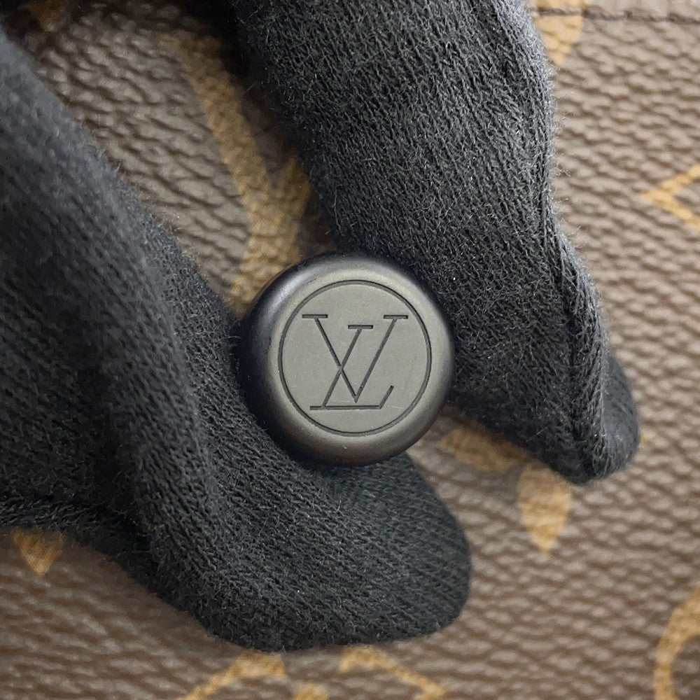 LOUIS VUITTON Mini tote NoirN40355 Damier Ebene Canvas Giant Monogram